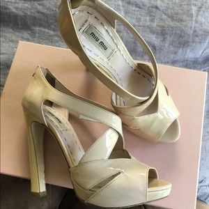 Authentic miu miu shoes